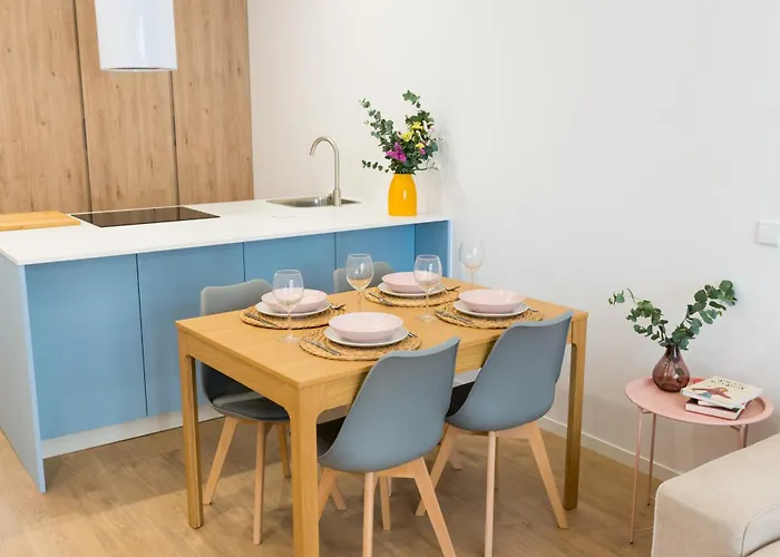 Mareas De Carril A 50m De La Playa Апартаменты Вильягарсия-де-Ароса