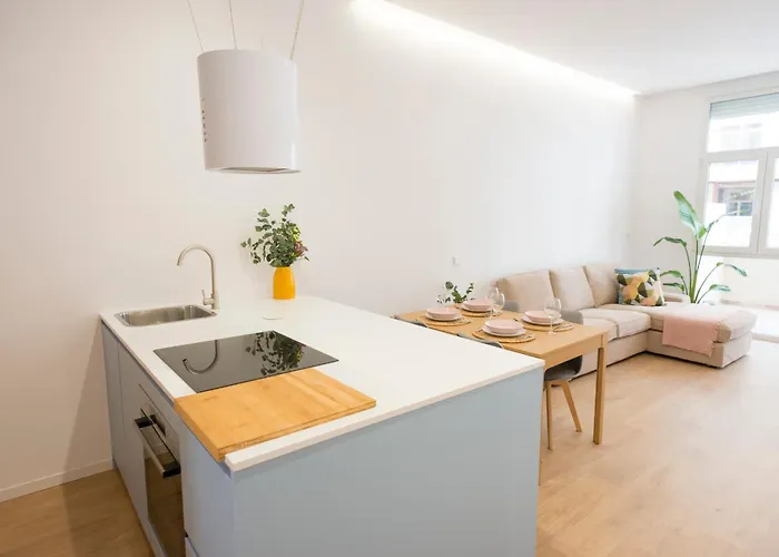 Mareas De Carril A 50m De La Playa Апартаменты Вильягарсия-де-Ароса